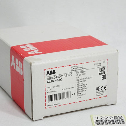 ABB Schütz 1SBL243201R8100 AL26-40-00 / Neu OVP
