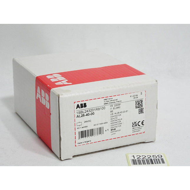 ABB Schütz 1SBL243201R8100 AL26-40-00 / Neu OVP