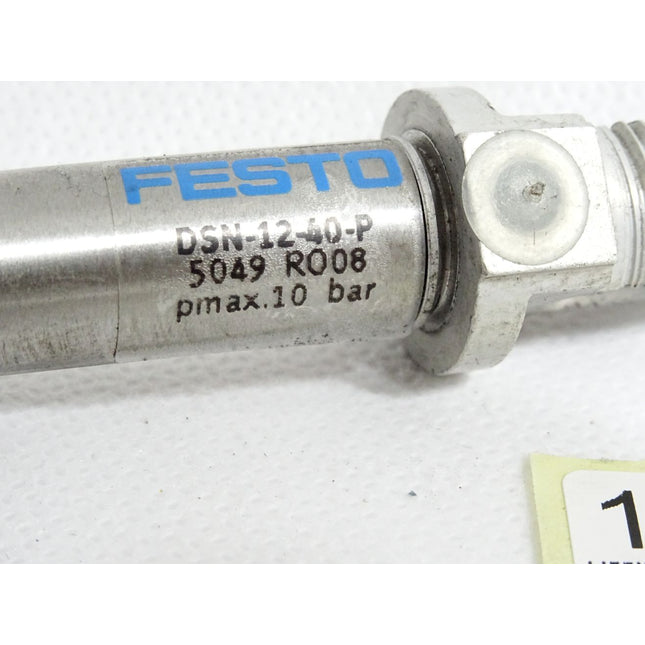 Festo Normzylinder DSN-12-40-P 5049 / Unbenutzt mit Lagerspuren - Maranos.de