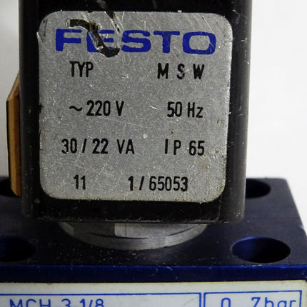 Festo Magnetventil MCH-3-1/8 MSW - Maranos.de