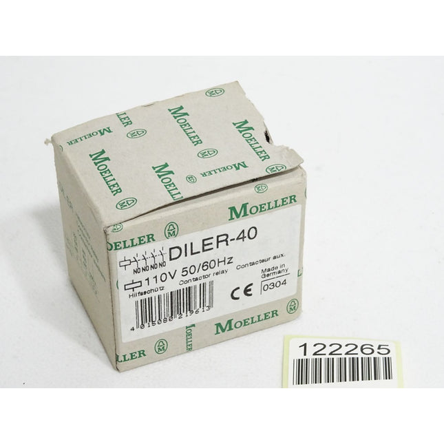 Moeller Hilfsschütz DILER-40 110V / Neu OVP