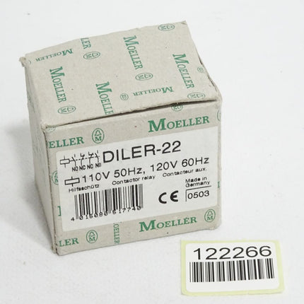 Moeller Hilfsschütz DILER-22 110/120V / Neu OVP