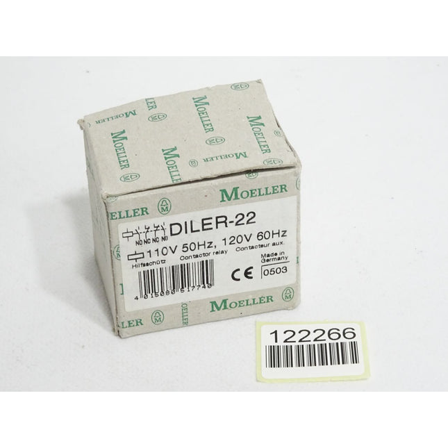 Moeller Hilfsschütz DILER-22 110/120V / Neu OVP