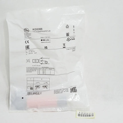 Ifm electronic Kapazitiver Sensor KG5066 KG-3120NFPKGP2T/US / Neu OVP