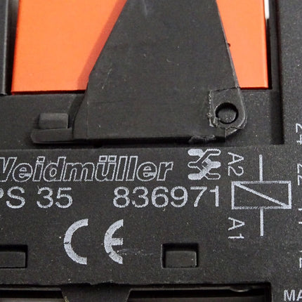 Weidmüller Sockel PS35836971 PS35-836971 + Relais Schrack RT424024 - Maranos.de