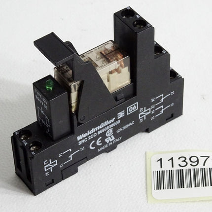 Weidmüller Sockel SRC 2CO 8690830000 + Relais RCL424024 4058570000 - Maranos.de
