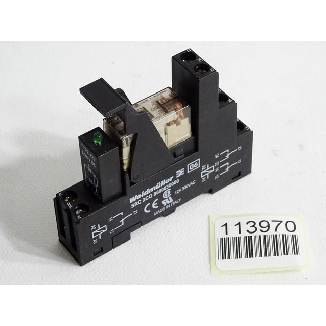 Weidmüller Sockel SRC 2CO 8690830000 + Relais RCL424024 4058570000 - Maranos.de