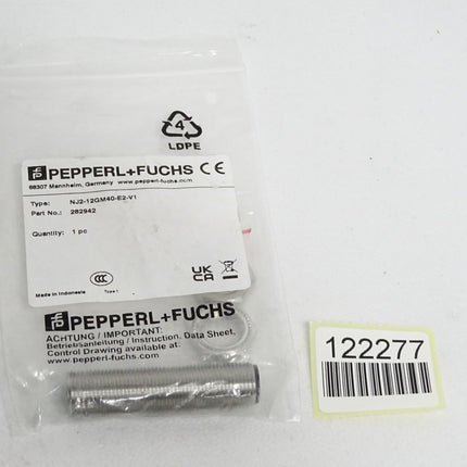 Pepperl+Fuchs Induktiver Sensor NJ2-12GM40-E2-V1 282942 / Neu OVP