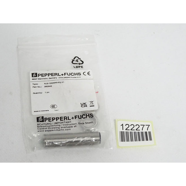 Pepperl+Fuchs Induktiver Sensor NJ2-12GM40-E2-V1 282942 / Neu OVP