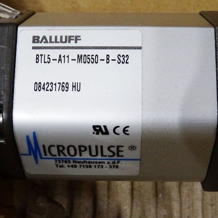 Balluff Linearwegaufnehmer BTL0170 BTL5-A11-M0550-B-S32 / Neu OVP - Maranos.de
