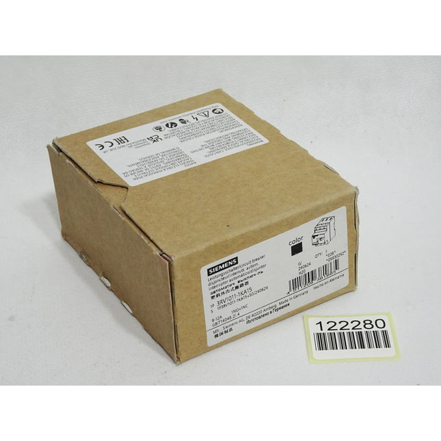 Siemens Leistungsschalter 3RV1011-1KA15 / Neu OVP
