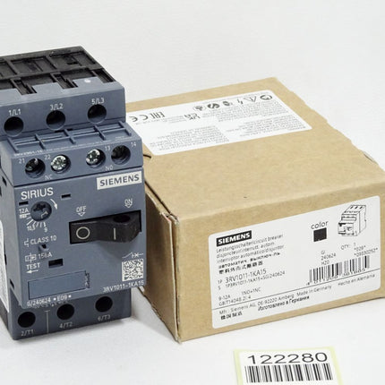 Siemens Leistungsschalter 3RV1011-1KA15 / Neu OVP