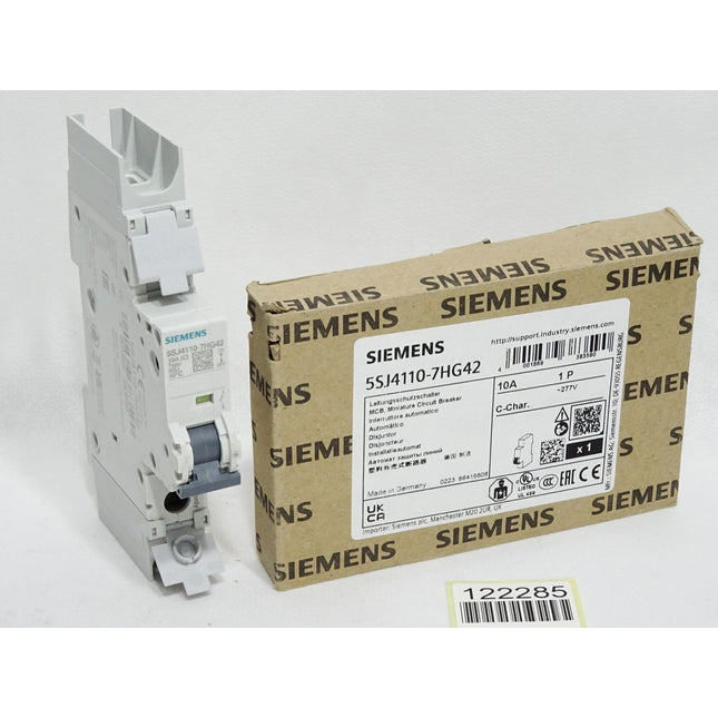 Siemens Leitungsschutzschalter 5SJ4110-7HG42 10A 1P / Neu OVP