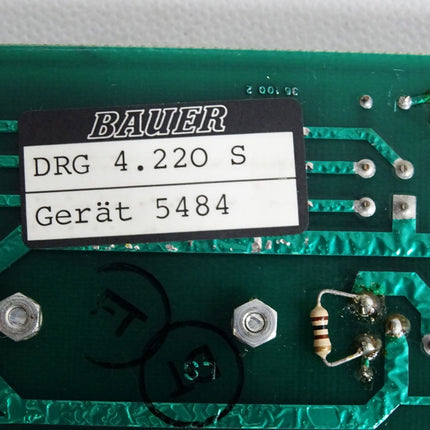 Bauer Board DRG 4.220 S - Maranos.de