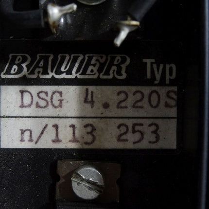 Bauer Board DSG 4.220 S n/ 113 253 - Maranos.de