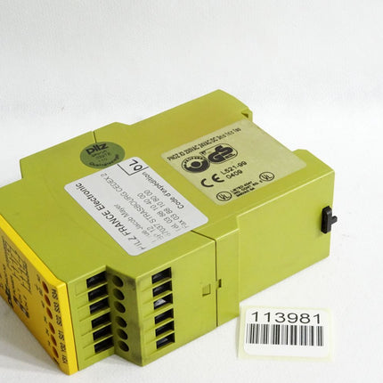 Pilz L521-99 0409 PNOZ X3 230VAC 24VAC/DC 3n/o 1n/c 1so - Maranos.de