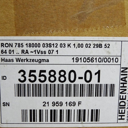 Heidenhain Winkelmessgerät RON 785 18000 03S12-03 355880-01 / Neu OVP versiegelt - Maranos.de