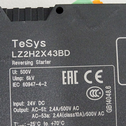 Schneider Electric TeSys LZ2H2X43BD Reversingg starter / Unbenutzt - Maranos.de