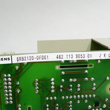 Siemens Simodrive 210 Power Unit 6RB2120-0FD01 462113.9053.01