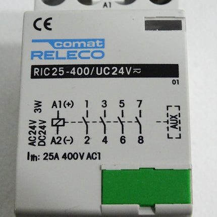 Comat Releco RIC25-400/UC24V Installationsschütz 25A / Neu - Maranos.de