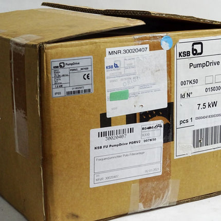KSB Frequenzumrichter PumpDrive PDRV2-007K50 7.5kW / Neu OVP - Maranos.de
