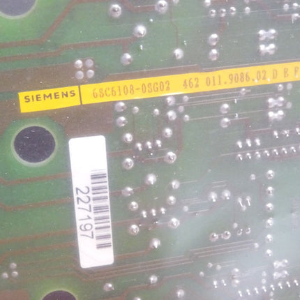 Siemens Simodrive 610 AC-VSA 6SC6108-0SG02 / Neu OVP