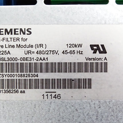 Siemens Line Filter for Active Line Module 6SL3000-0BE31-2AA1 / Unbenutzt - Maranos.de