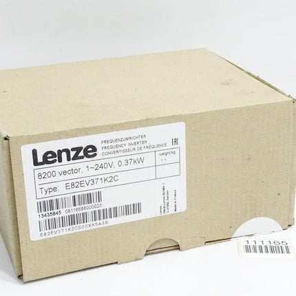 Lenze 8200 vector 13435845 E82EV371K2C Frequenzumrichter 0.37kW 5A39 / Neu OVP - Maranos.de