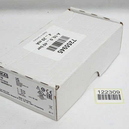 Wika Drucksensor A-10 12719316 0..40bar / Neu OVP