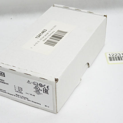 Wika Drucksensor A-10 46879222 0..10bar / Neu OVP