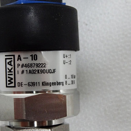 Wika Drucksensor A-10 46879222 0..10bar / Unbenutzt