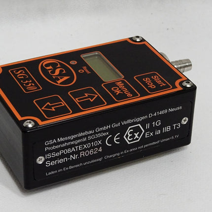 GSA Probenahmegerät SG350 ISSeP08ATEX010X