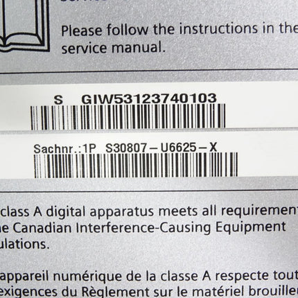 Siemens HiPath 4000 Communication Server S30807-U6625-X - Maranos.de