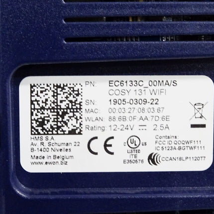 EWON VPN-Router Cosy 131 Wifi EC6133C_00MA/S / Unbenutzt - Maranos.de