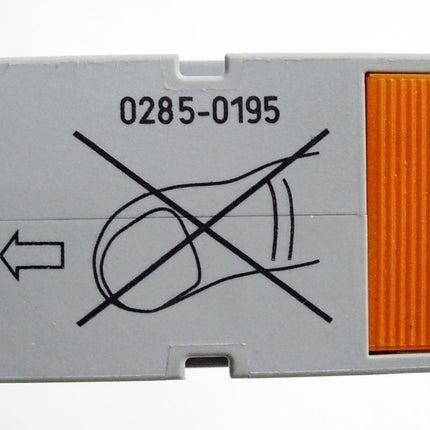 Wago 0285-0195 2-Leiter-Durchgangsklemme 285-195 / Unbenutzt - Maranos.de