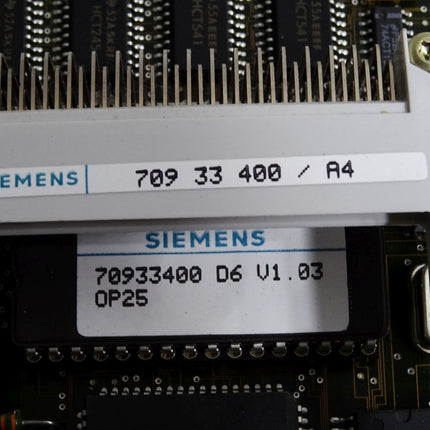 Siemens 70933400 A4 D6 V1.03 Steuerplatine für OP25 - Maranos.de