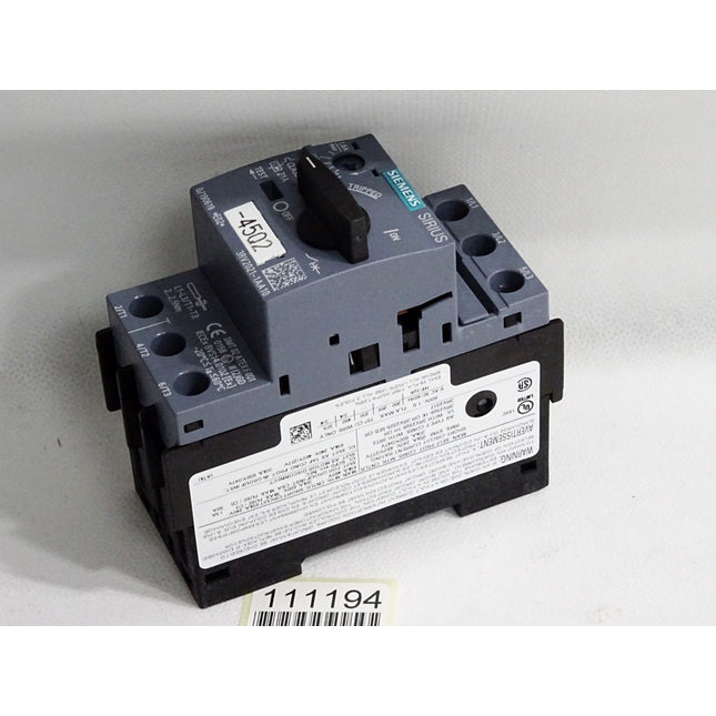 Siemens Leistungsschalter 3RV2021-1AA10 / Unbenutzt - Maranos.de