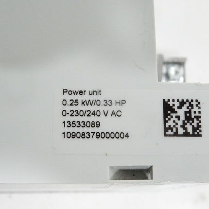 Lenze Power Unit I5DAE125A100000000 0.25kW 13533089 0-230/240VAC / Neuwertig