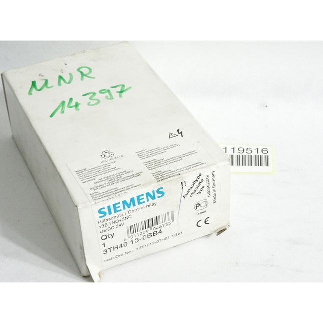 Siemens Hilfsschütz 3TH4013-0BB4 / Neu OVP - Maranos.de