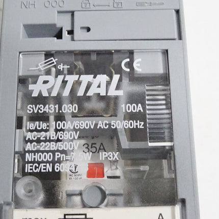 Rittal SV3431.030 NH-Sicherungslasttrenner mit 35A Sicherungen / Unbenutzt - Maranos.de