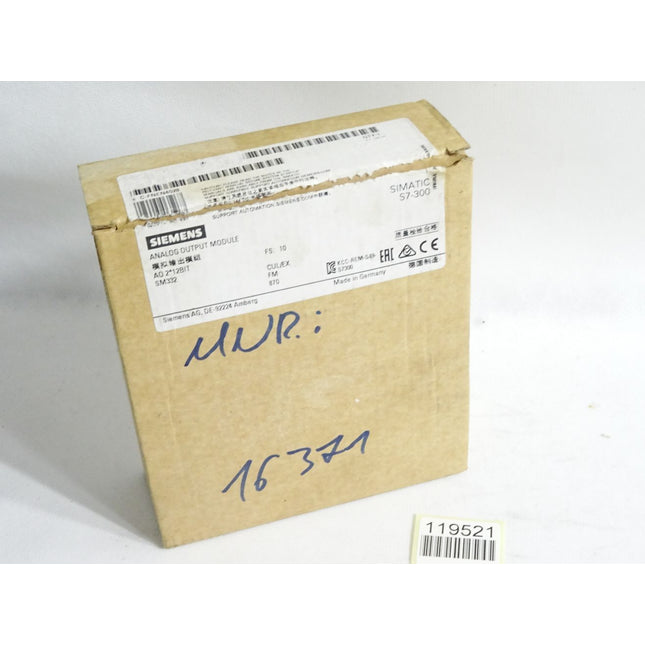 Siemens S7-300 6ES7332-5HB01-0AB0 6ES7 332-5HB01-0AB0 / Neu OVP