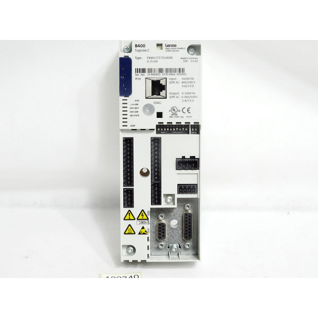 Lenze 8400 Control Unit E84ABCTC0000SN0 7.5kW / Neuwertig