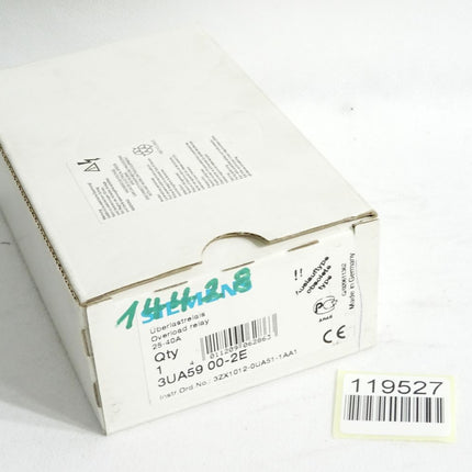 Siemens Überlastrelais 3UA5900-2E 25-40A / Neu OVP