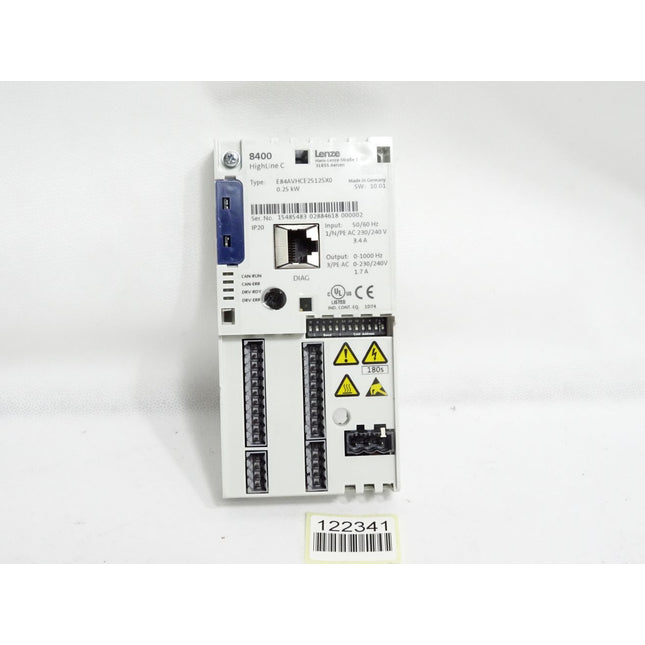 Lenze 8400 Control Unit E84ABCHC0000SN0 0.25kW / Neuwertig