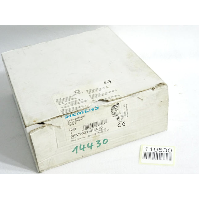 Siemens Leistungsschalter 3RV1031-4EA10 / Neu OVP - Maranos.de