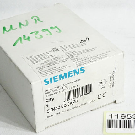 Siemens Hilfsschütz 3TH4262-0AP0 / Neu OVP - Maranos.de