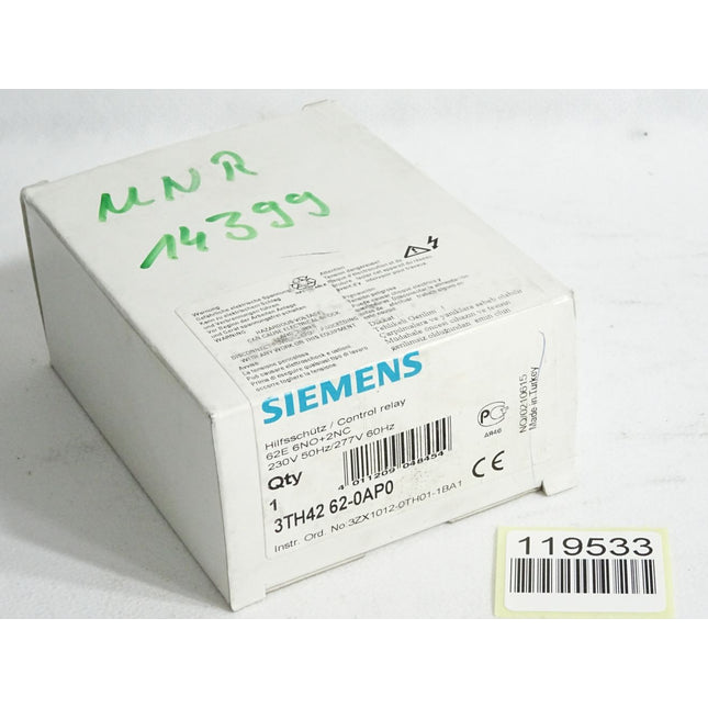 Siemens Hilfsschütz 3TH4262-0AP0 / Neu OVP - Maranos.de