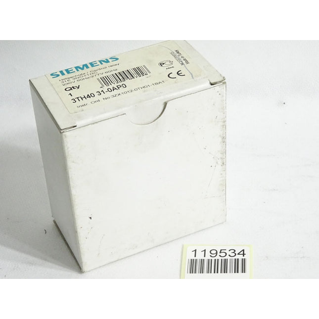 Siemens Hilfsschütz 3TH4031-0AP0 / Neu OVP - Maranos.de