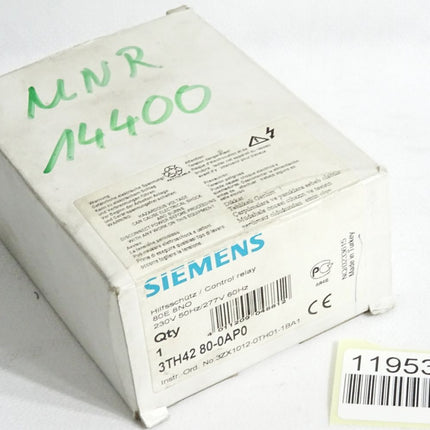 Siemens Hilfsschütz 3TH4280-0AP0 / Neu OVP - Maranos.de