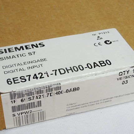 Siemens Digitaleingabe 6ES7421-7DH00-0AB0 6ES7 421-7DH00-0AB0 Neu OVP versiegelt